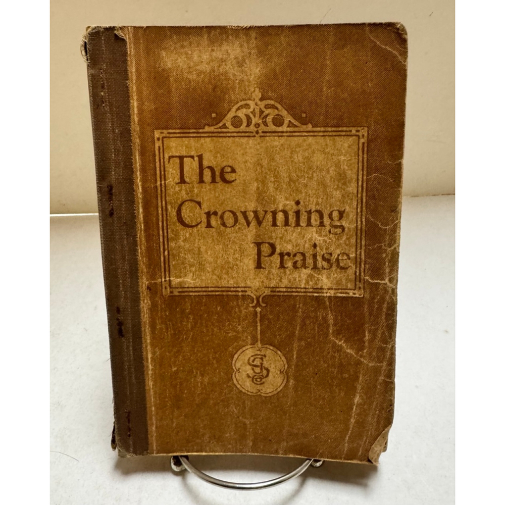 "The Crowning Praise" Hymnal Book - 1936 Paperback